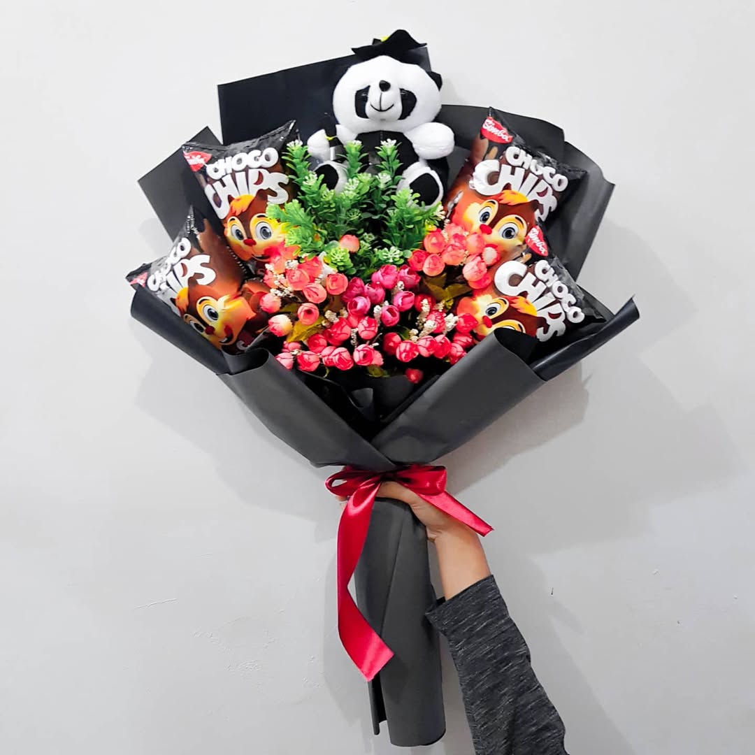 Panda Snack Bouquet
